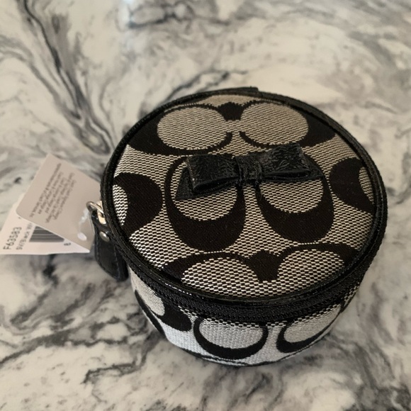 Authentic Coach jewelry pouch